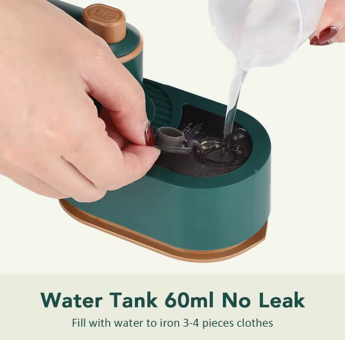 Mini roterande ångstrykjärn - Gör din resa enklare